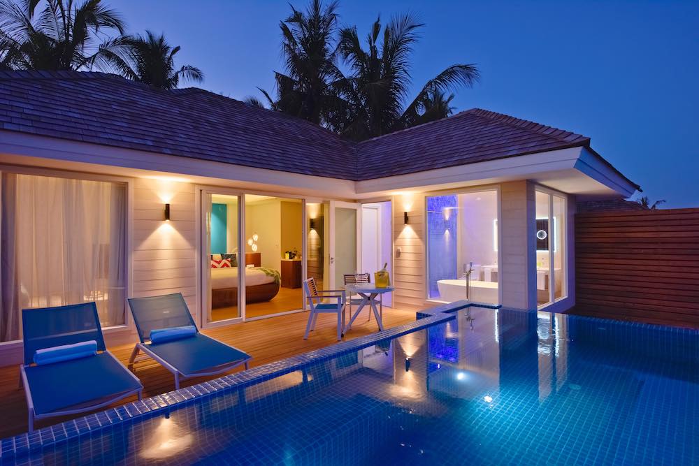 Ocean Pool Villa at Kandima, view 2